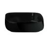 Раковина керамическая Artceram COGNAC COL008 17 00 60х40 накладная цвет черный без отверстий под смеситель