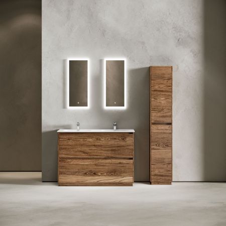 Тумба под раковину Sancos Libra Floor LB120F-2ECH 120х50 напольная цвет коричневый