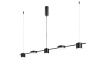 Светильник подвесной Crystal Lux Tristan (Тристан) TRISTAN SP5 L1200 BLACK