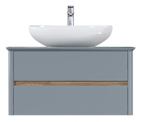 Тумба под раковину 1MarKa Monro Ц0000036662 100х50 цвет серый