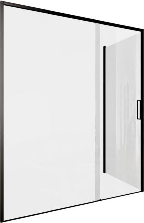Душевой уголок Aquanet Pleasure Evo AE65-160x80-BT 160х80 стекло прозрачное профиль черный без поддона