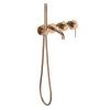 Смеситель для ванны и душа Timo Saona 2314/19YSM встраиваемый в стену розовое золото