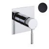 Смеситель для ванны и душа Webert Rimini RI880101560 настенный черный