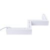 Линейный подвесной светильник Uniel ULO-K19A 30W/4000K/Z30-120 IP40 WHITE