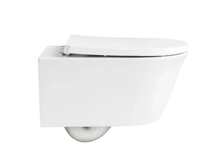 Чаша унитаза подвесная Arrow AEB21602H цвет белый без сиденья безободковая каскадный смыв