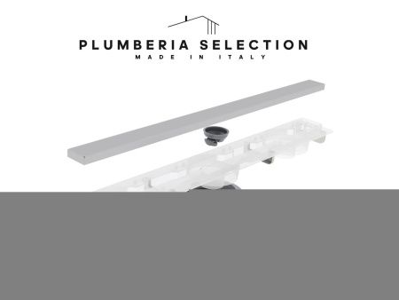 Душевой лоток Plumberia Selection PSM MODULAR PSM50MT 50х5 нержавеющая сталь