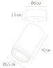 Спот Arte Lamp Imai (Имаи) A2365PL-1BK