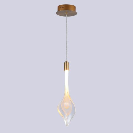 Светильник подвесной Delight Collection P98066-1 antique brass