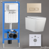 Комплект унитаз с инталляцией и клавишей смыва Iberica Blanca TOLEDO ALTO IB001.TLA.231.215