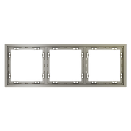 Рамка на 3 поста VOLTUM S70 VLS100304