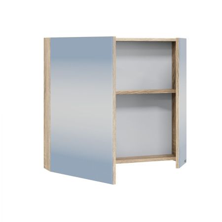 Зеркало-шкаф СанТа Марс 700419 70х70 подвесной цвет коричневый