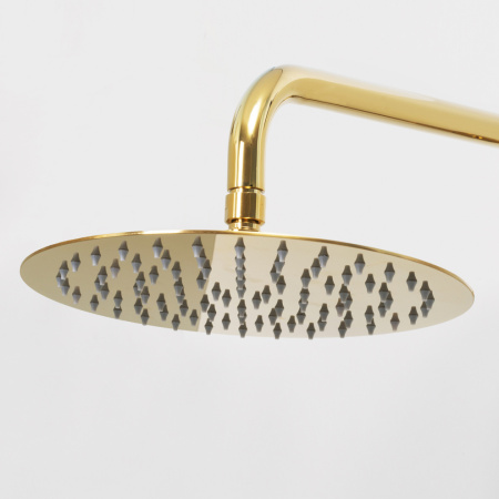 Душевая стойка WasserKRAFT Sauer A17101 настенная цвет золото