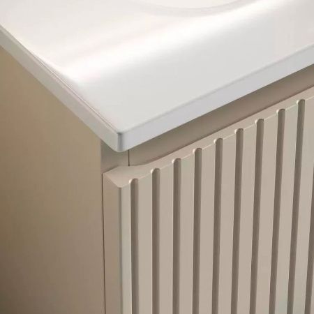 Тумба под раковину Sancos SNOB T SNT100RCE 100х40 подвесная цвет бежевый