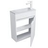 Тумба под раковину Uperwood Modul 2930205358 50х20 подвесная цвет белый
