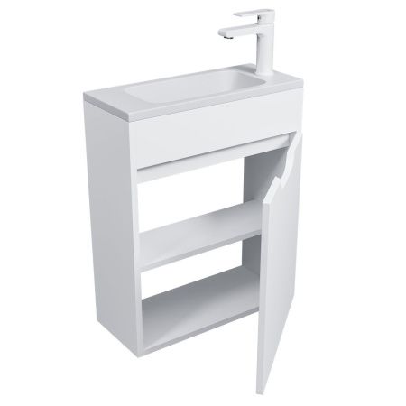 Тумба под раковину Uperwood Modul 2930205358 50х20 подвесная цвет белый