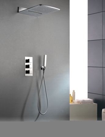 Душевая система AltroBagno Cascata AltroBagnoCascata040101Cr встраиваемая в стену