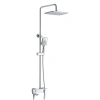 Душевая стойка Rose R2736 настенная цвет хром