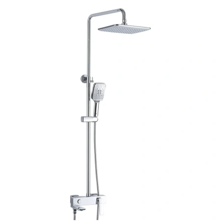 Душевая стойка Rose R2736 настенная цвет хром
