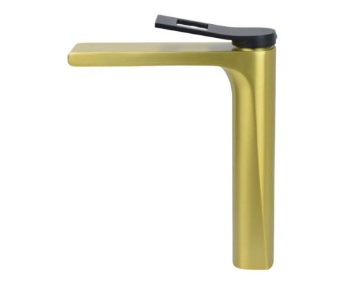 Смеситель Bronze de Luxe Element EL21GB на раковину золото - фото 4