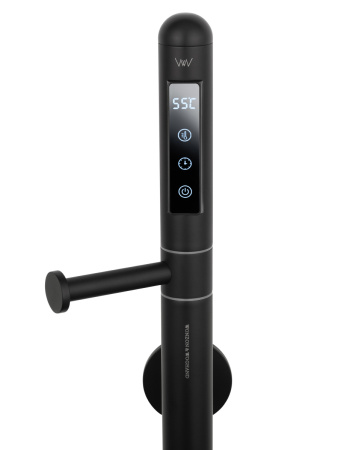 Полотенцесушитель электрический Wonzon & Woghand Kassel WW-AL616-MB 10х165 черный