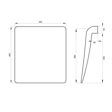 Подголовник-спинка Wellsee Useful Extras 261910000