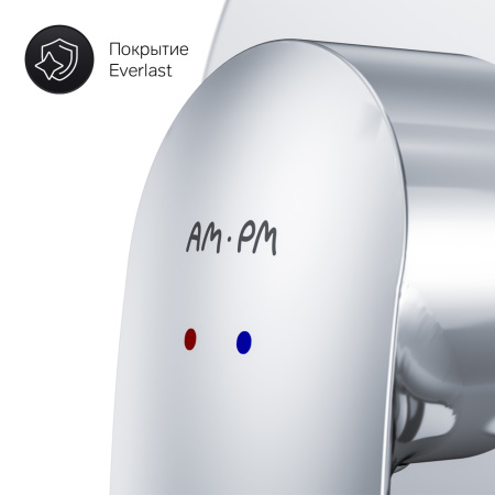 Смеситель для душа Am.Pm Like F8075000 встраиваемый в стену хром без термостата