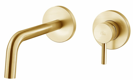 Смеситель Paffoni Light LIG007HGSP70 золото встраиваемый