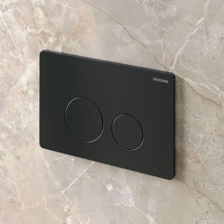 Клавиша смыва механическая Grossman Style 700.K31.05.21M.21M цвет черный