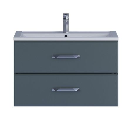 Тумба под раковину Uperwood Foster 291020522 80х50 подвесная цвет серый