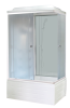 Душевая кабина Royal Bath ВР RB8100BP6-WC-L 100х80 прямоугольная с крышей ориентация левая