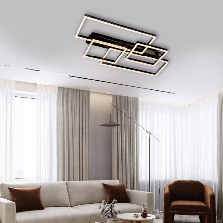 Люстра потолочная LED4U L11046-4 BK