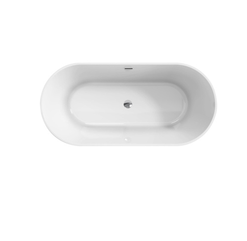 Ванна акриловая BelBagno BB705-1800-800 180х80 отдельностоящая овальная - фото 3