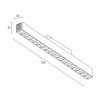 Трековый магнитный светильник Hesby Lighting ElDeko (ЕлДеко) HSBL_0148