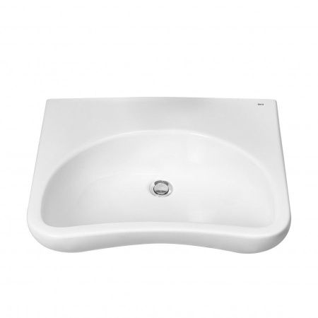 Раковина из сантехнического фарфора Roca Access ZRU9307660 60х60 подвесная цвет белый