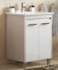 Тумба под раковину Corozo Лорена SD-00000356 70х50 напольная цвет белый/бежевый