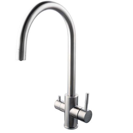 Смеситель для кухни Fashun A54309-B на мойку сатин