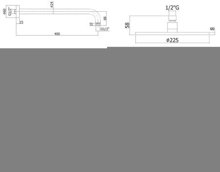Душевая система Paffoni Light KITLIQ019BO046 встраиваемая в стену цвет белый с термостатом