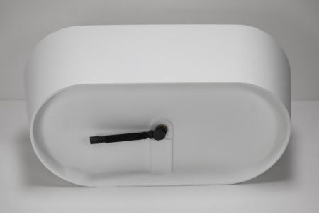 Ванна из искусственного камня Abber Stein AS9605 170х80 отдельностоящая овальная с ножками