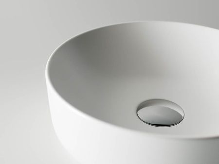 Раковина из сантехнического фарфора Ceramica Nova ELEMENT CN6006 40х40 накладная цвет белый без отверстий под смеситель