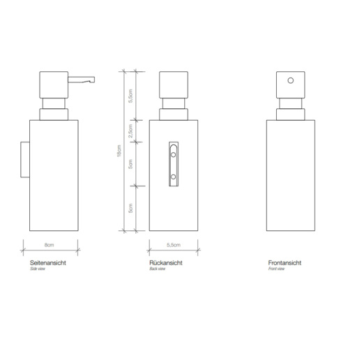 Дозатор Decor Walther Mikado 521120 - фото 2