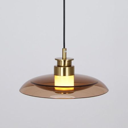 Светильник подвесной Delight Collection 8665P/L gold/amber