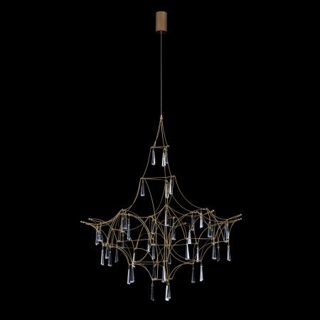 Светильник подвесной Delight Collection Lucciola (Луцциола) MD18001068-1E matt gold