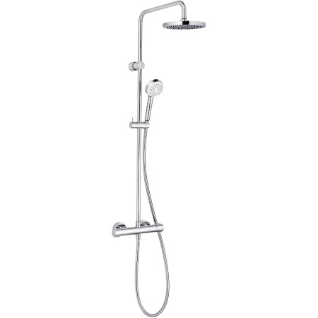 Душевая стойка Kludi LOGO DUAL SHOWER SYSTEM 6809405-00 настенная цвет хром