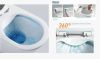 Унитаз подвесной Cerutti SPA CT10362 белый с сиденьем микролифт безободковый каскадный смыв