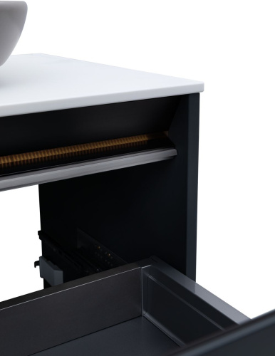 Тумба под раковину Allen Brau Activity 1.34006.AM 100х46х65 подвесная цвет черный - фото 3