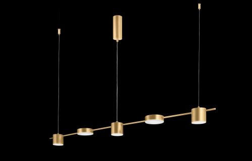 Светильник подвесной Crystal Lux Tristan (Тристан) TRISTAN SP5 L1200 GOLD - фото 3