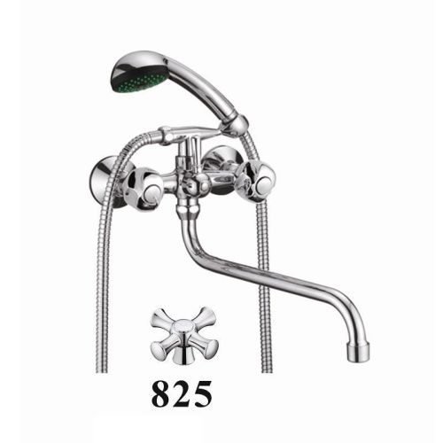 Смеситель для ванны D-Lin D140825 настенный хром - фото 2