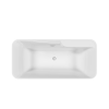 Ванна акриловая Sancos Sigma FB15 170х80 отдельностоящая прямоугольная с каркасом