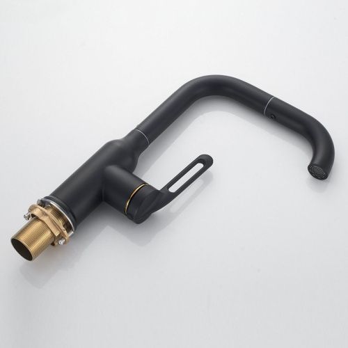 Смеситель Raffine F201H на раковину черный - фото 5