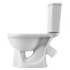 Унитаз-компакт напольный с бачком Santek Бореаль 1WH302147 белый с сиденьем микролифт каскадный смыв